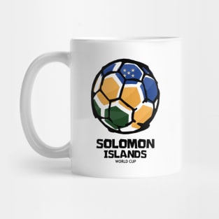 Solomon Islands Football Country Flag Mug